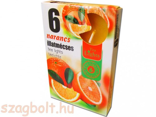 Illatmécses narancs 6 db-os