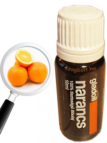 Narancs 100% tisztaságú illóolaj, 10 ml