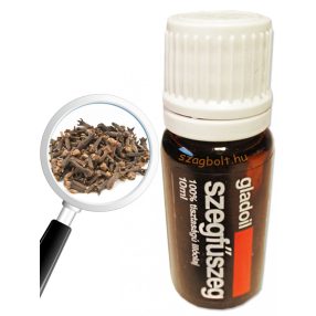   Szegfűszeg 100% tisztaságú illóolaj, 10 ml (Gladoil-Fleurita) Raktáron: 5 db