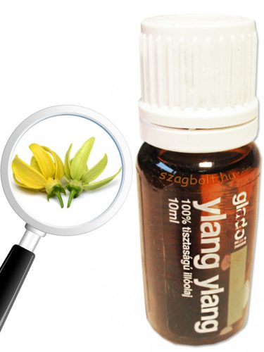 Ylang Ylang 100% tisztaságú illóolaj, 10 ml (Gladoil-Fleurita) Raktáron: 12 db