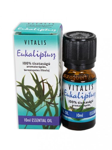 Vitalis 100% tisztaságú Eukaliptusz illóolaj 10 ml