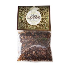 Goloka gyanta, Szantálfa-Sandalwood, zacskós, 30g